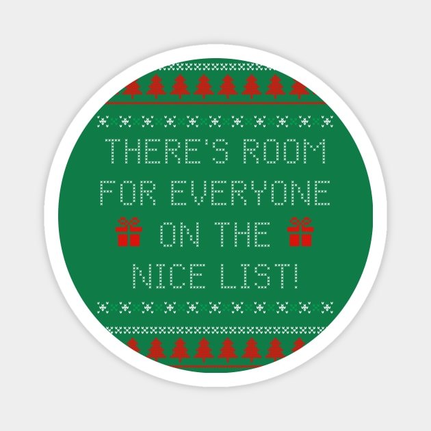 Nice List Sweater Magnet by Vandalay Industries